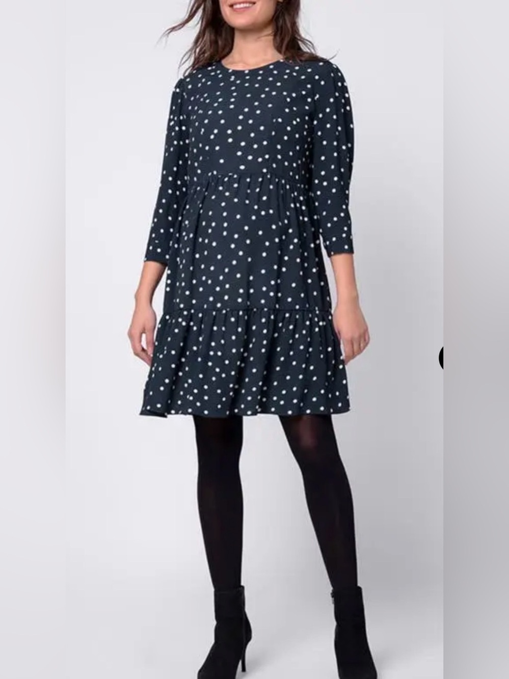 Seraphine Tiered Maternity & Nursing Dress